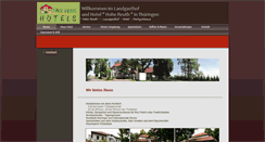Desktop Screenshot of hotelhohereuth.de
